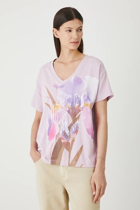 Medicine t-shirt damski kolor fioletowy