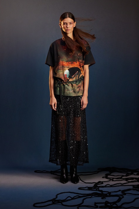 Medicine t-shirt damski kolor czarny