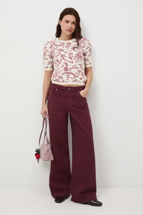 Medicine t-shirt damski kolor beżowy