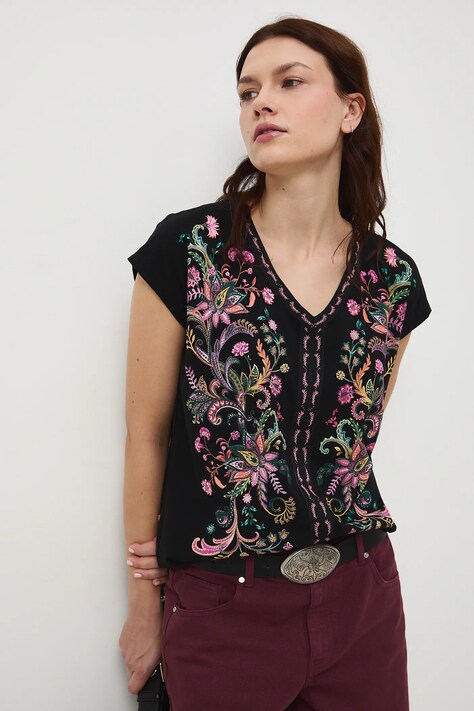 Medicine t-shirt bawełniany damski kolor czarny