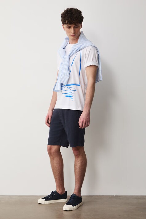 Бавовняна футболка Medicine колір білий з принтом