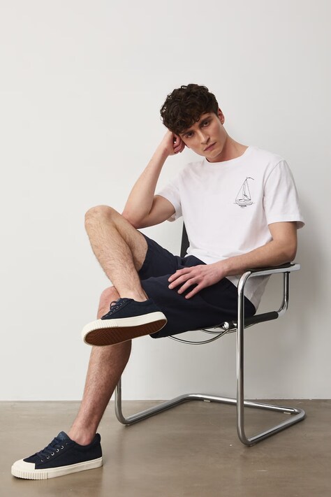 Medicine t-shirt męski bawełniany biały