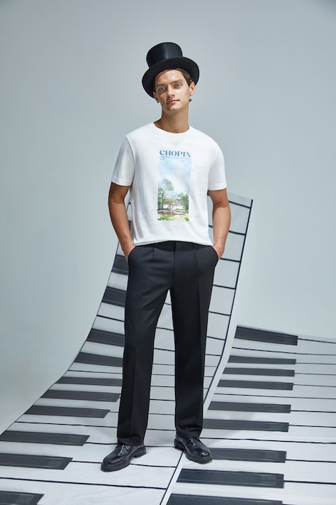 Medicine tricou din bumbac culoarea alb, cu imprimeu