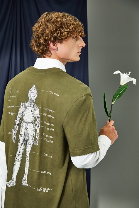 Medicine t-shirt bawełniany męski kolor zielony z nadrukiem