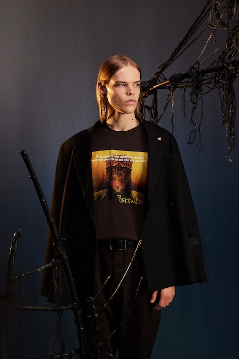 Medicine t-shirt bawełniany męski kolor brązowy