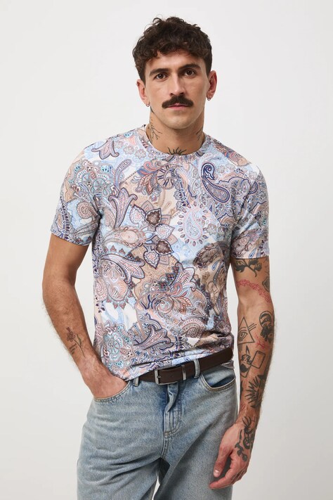 Medicine t-shirt męski kolor multicolor wzorzysty