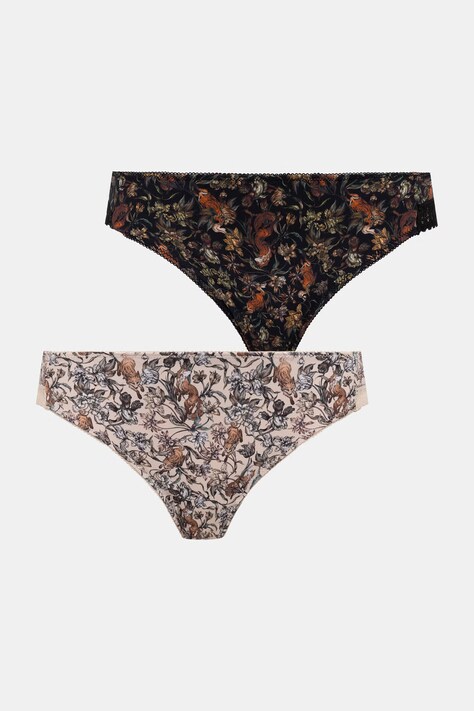 Medicine Figi damskie 2-pack multicolor