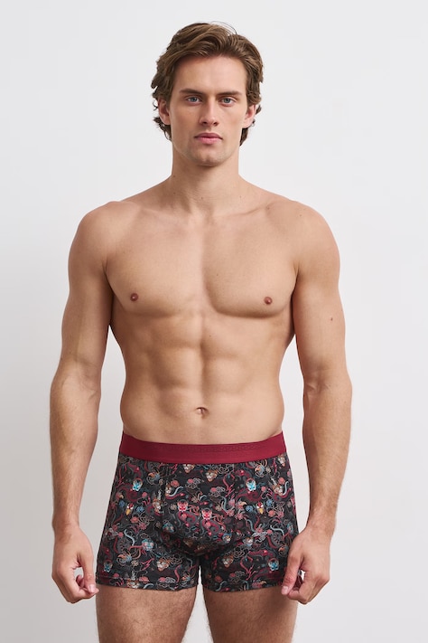 Medicine Boxer aderenti da uomo in cotone con elastan pacco da 2 neri