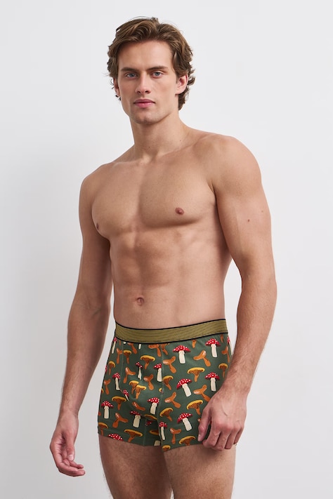 Medicine Boxer aderenti da uomo in cotone con elastan pacco da 2 multicolore