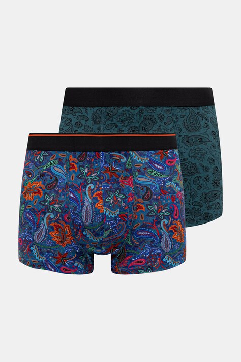 Medicine Bokserki męskie bawełniane z elastanem 2-pack multicolor
