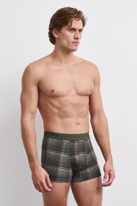 Medicine Boxer da uomo in cotone con elastan pacco da 2 multicolore