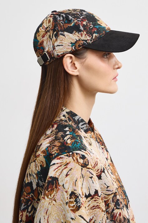 Czapka z daszkiem damska multicolor RW26-CAD302