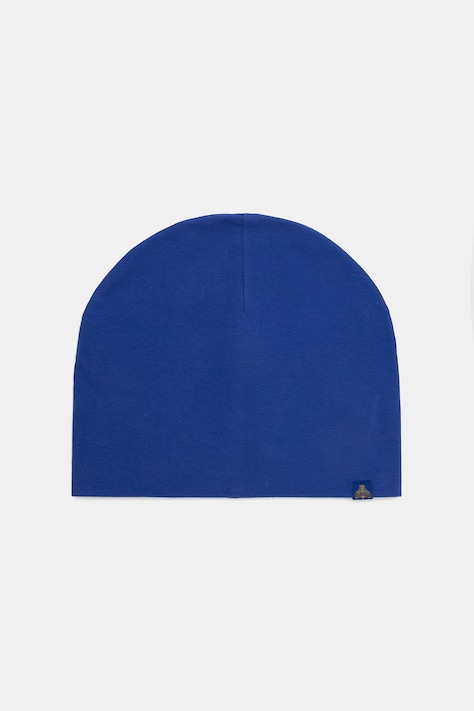 Czapka beanie damska z bawełną niebieska RW26-CDD010