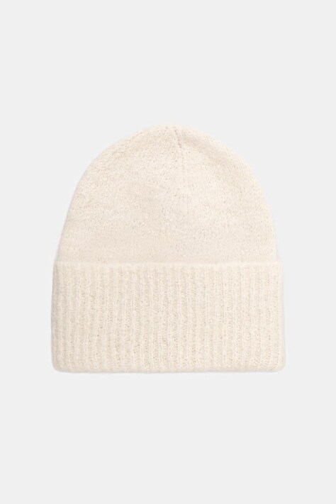 Čiapka beanie dámska béžová RW26-CDD700