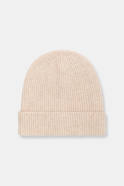Medicine Czapka beanie damska z wełny merino beżowa