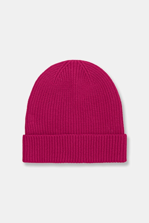 Medicine Czapka beanie damska z wełny merino różowa