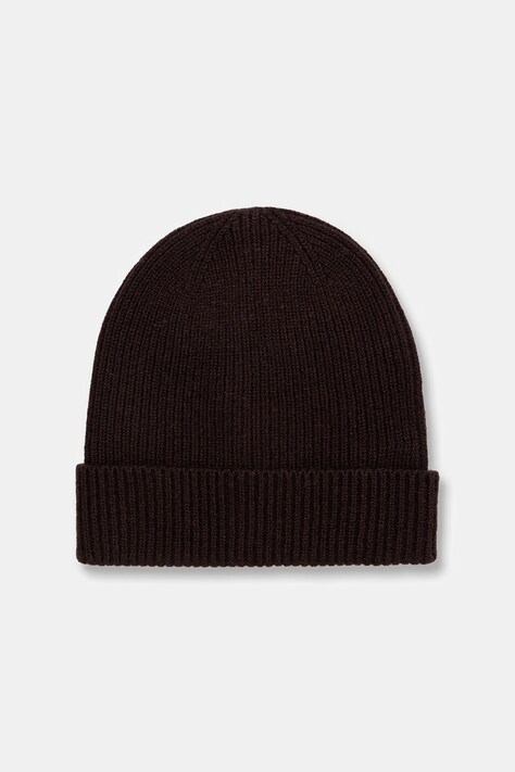 Medicine Czapka beanie damska z wełny merino brązowa