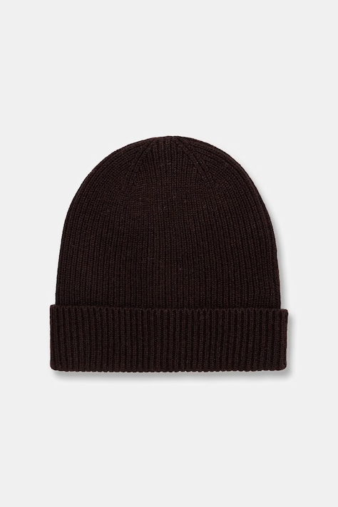 Medicine Czapka beanie damska z wełny merino brązowa