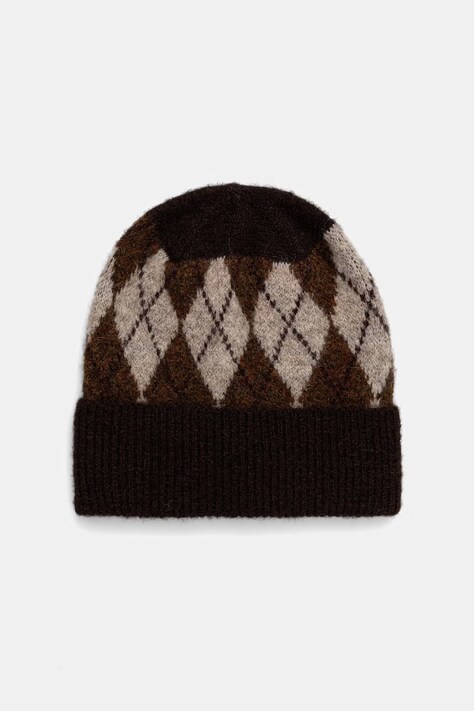 Medicine Czapka beanie damska z dodatkiem wełny multicolor