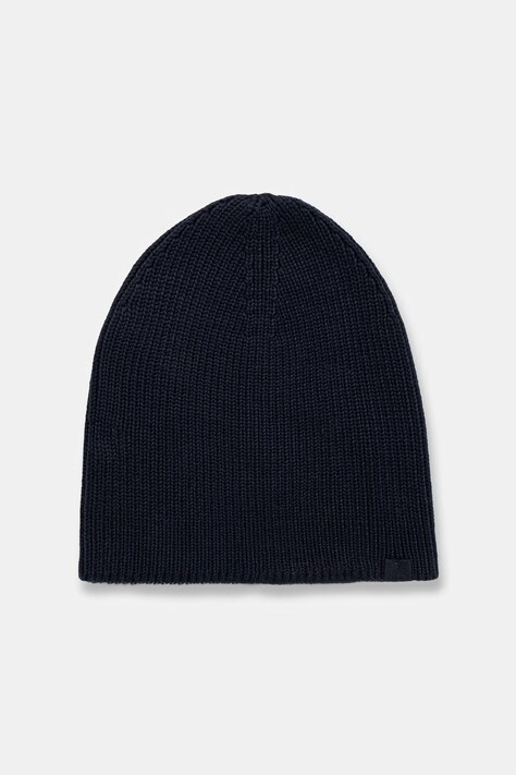 Medicine Czapka beanie męska z bawełną granatowa