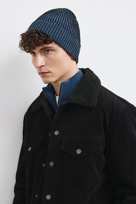 Medicine Czapka beanie męska granatowa