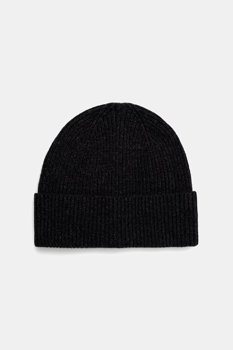 Medicine Czapka beanie męska z wełny merino szara