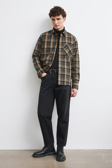 Medicine Koszula męska bawełniana wielokolorowa w kratkę