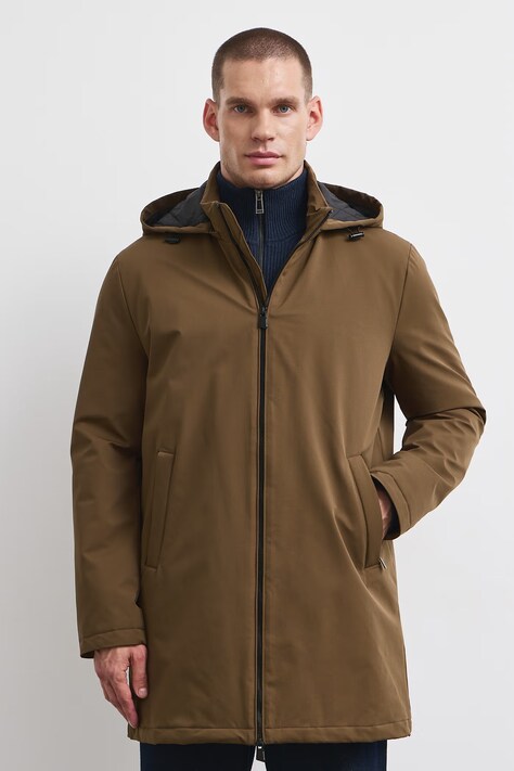 Medicine Parka męska brązowa