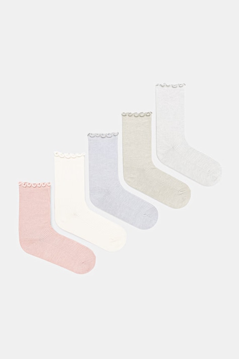Skarpety 5-pack damskie z włóknem bambusowym multicolor RW26-LGD020