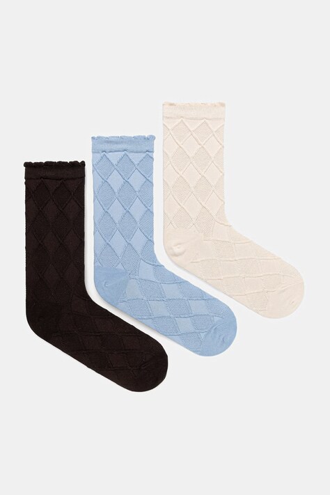 Medicine Skarpety damskie z bawełną 3-pack multicolor