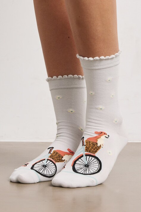 Medicine Calzini da donna con cotone pacco da 3 multicolore