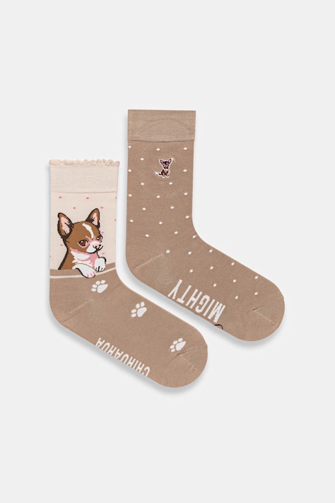 Skarpety 2-pack damskie z włóknem bambusowym multicolor RW26-LGD408