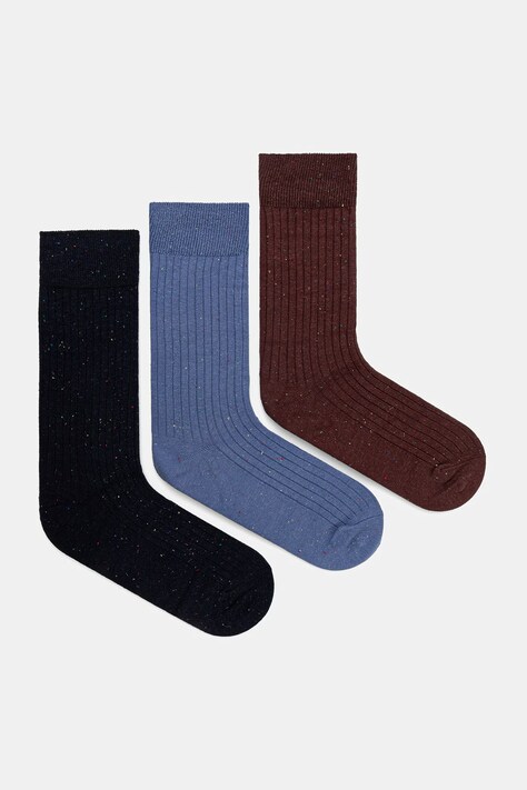 Medicine Skarpety męskie z bawełną 3-pack multicolor