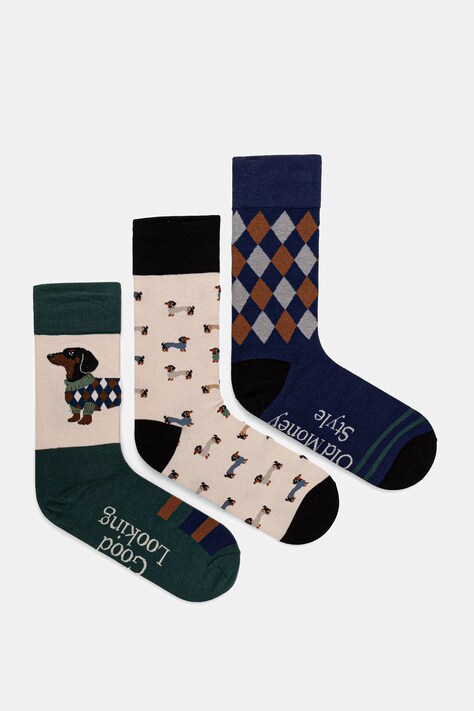 Medicine Skarpety męskie 3-pack multicolor