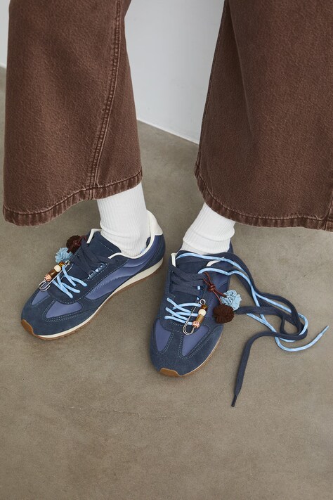 Medicine Sneakersy damskie niebieskie