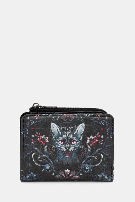 Medicine Portfel damski z imitacji skóry multicolor