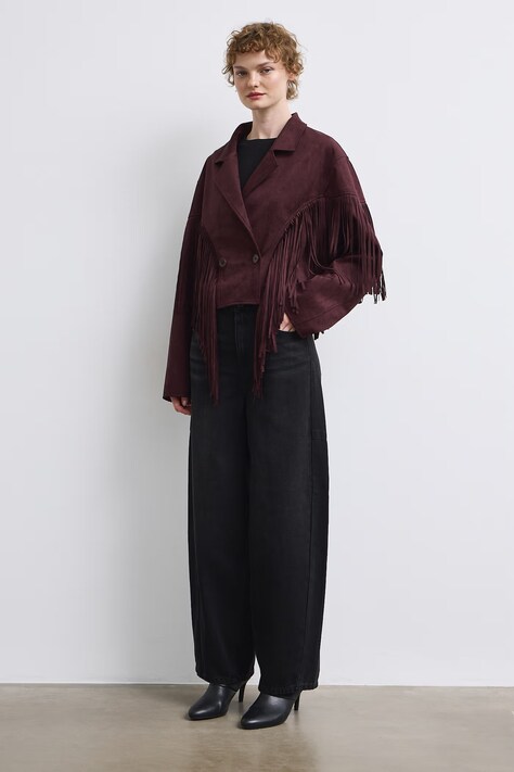 Medicine Jeansy slouchy damskie czarne