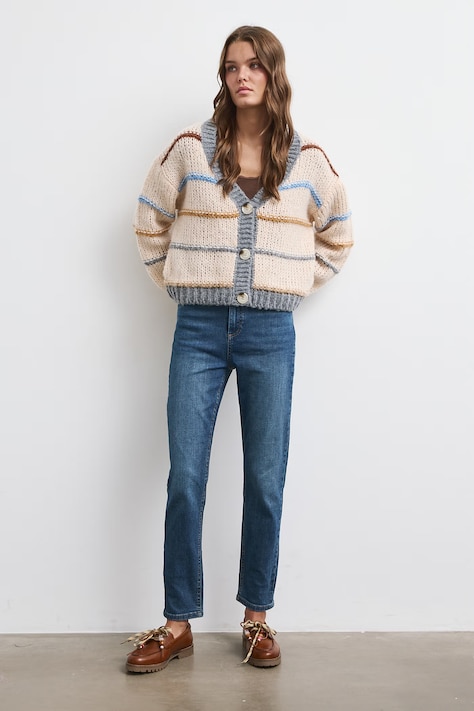 Medicine Jeansy slim fit damskie niebieskie