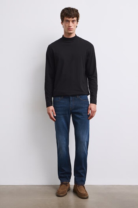 Medicine Jeansy slim fit męskie granatowe