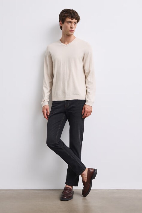 Medicine Jeansy slim fit męskie czarne