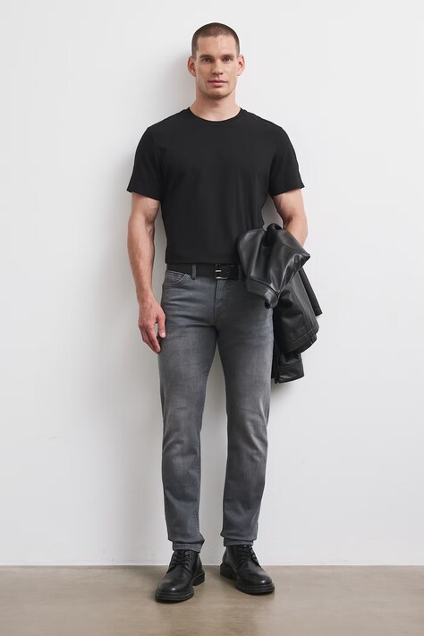 Medicine Jeansy slim fit męskie szare