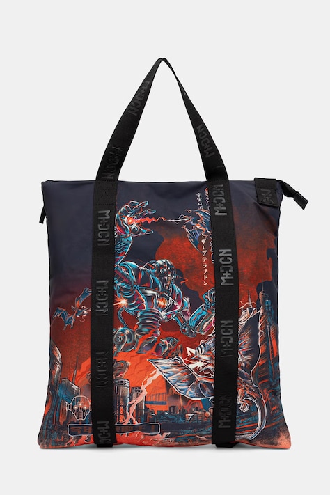 Torba męska z nadrukiem multicolor RW26-TPM400