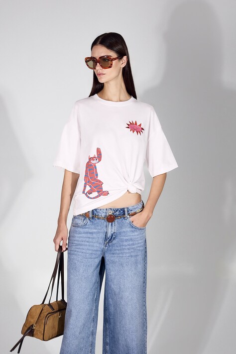 Medicine T-shirt damski biały