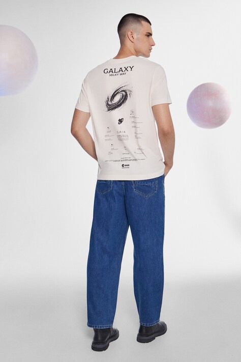 Medicine T-shirt ανδρικό βαμβακερό μπεζ