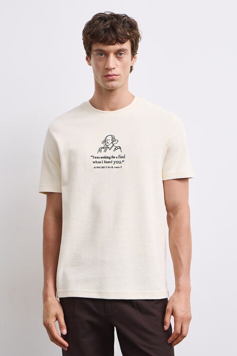 Medicine T-shirt męski beżowy