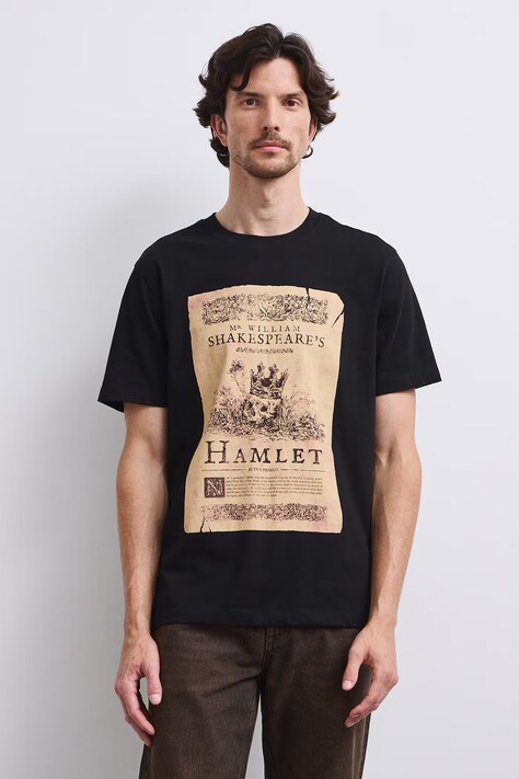 Medicine T-shirt męski bawełniany czarny