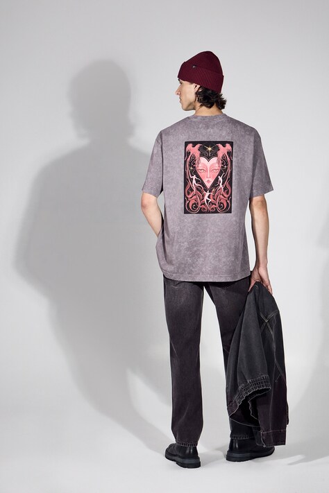 Medicine T-shirt męski bawełniany szary