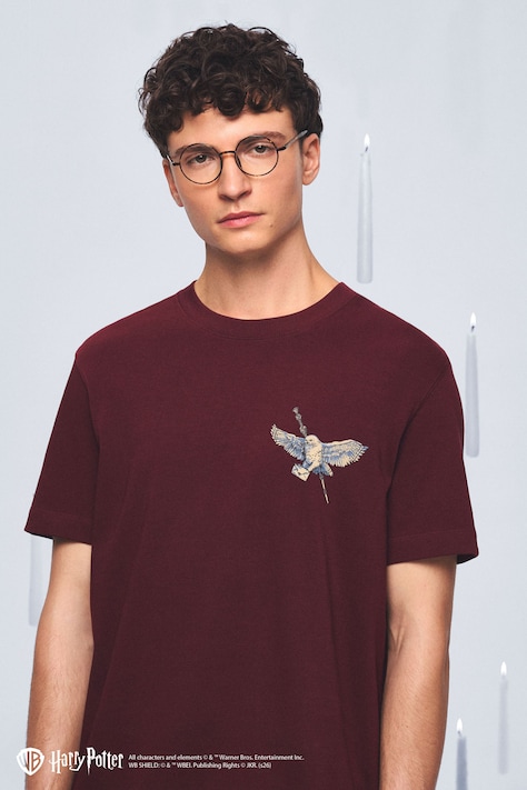 Medicine T-shirt męski bawełniany bordowy