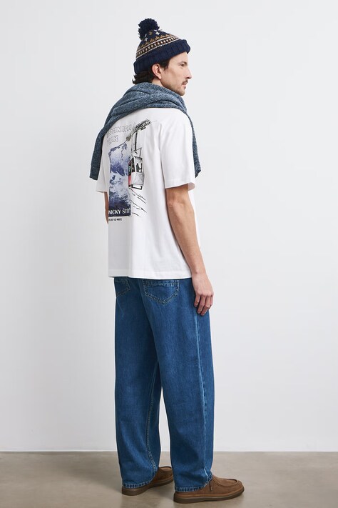 Medicine T-shirt męski bawełniany biały