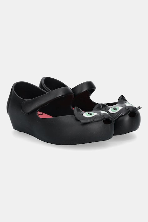 Detské balerínky Melissa čierna farba, M30901